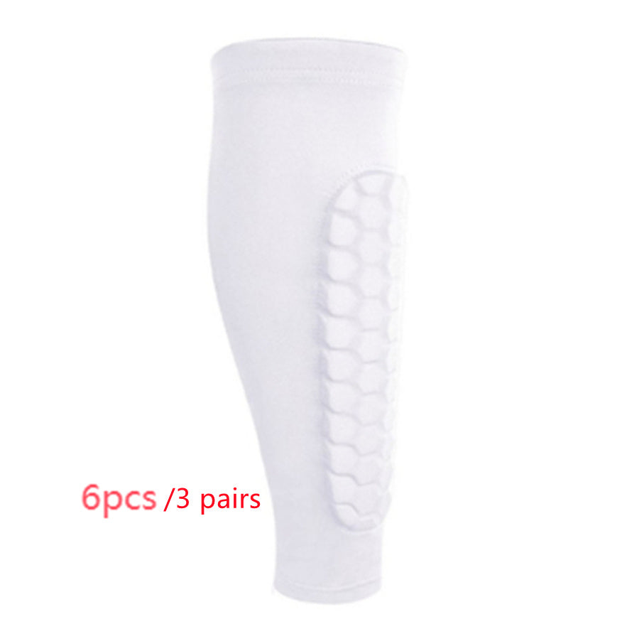Honeycomb Shank Protection Foot Sock Non Slip For Men