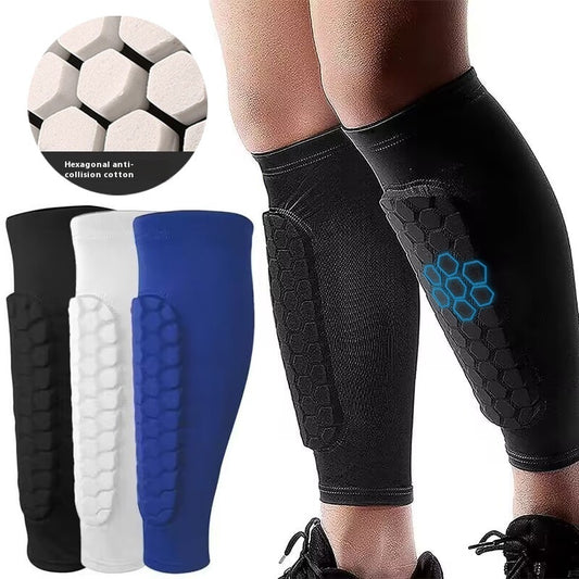 Honeycomb Shank Protection Foot Sock Non Slip For Men