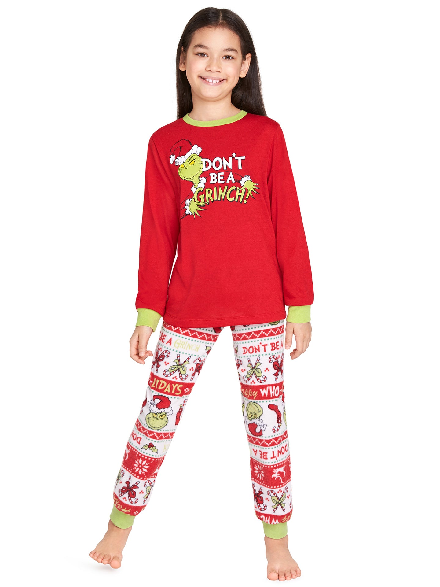 European And American Parent-child Clothing Autumn 2022 Family Clothing New Family Of Four Cartoon Christmas Suit Trendy One Piece Dropshipping