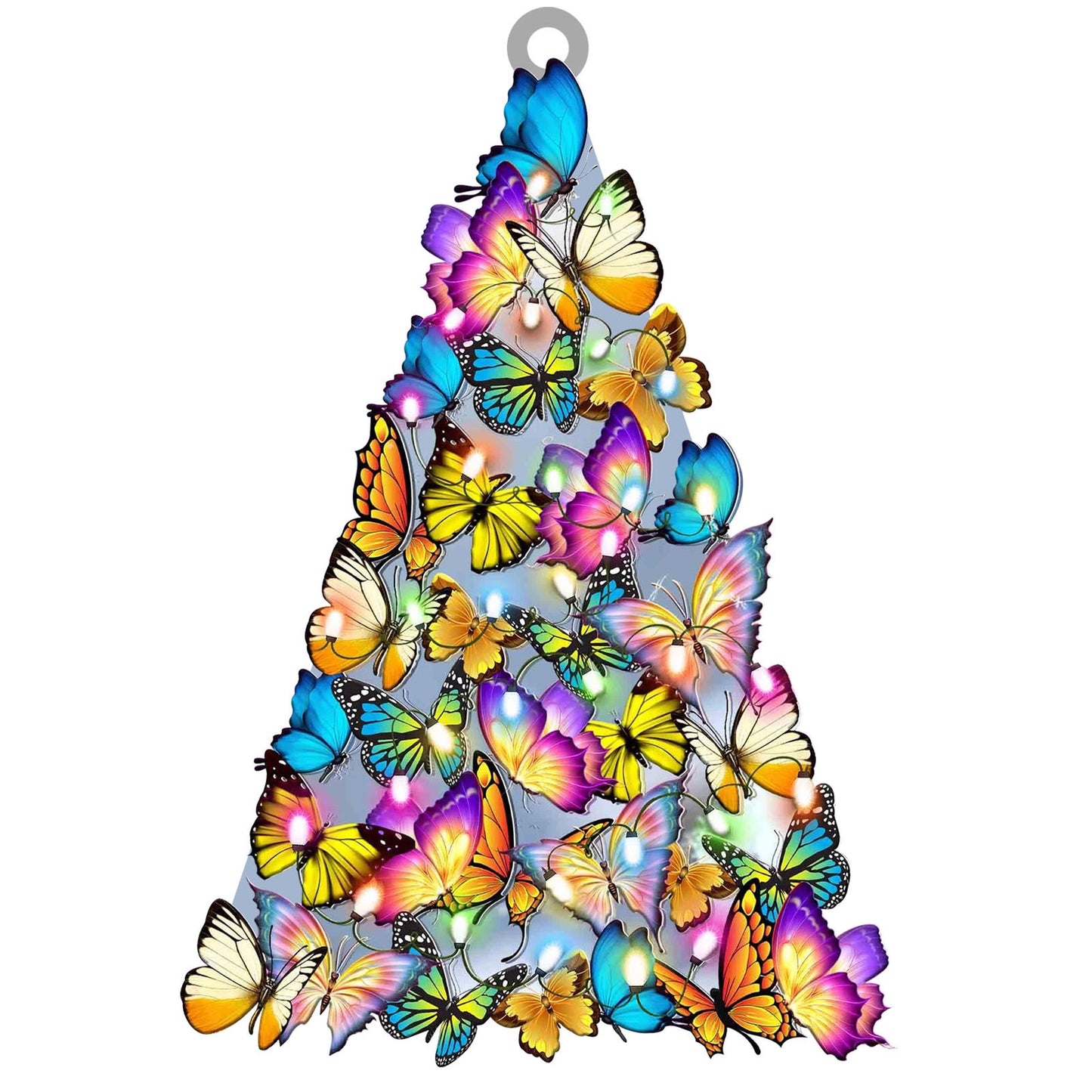 Cute Christmas Tree Wood Ornaments For Cats And Pets