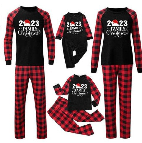 Cross-border New Amazon European And American Christmas Family Clothing Family Clothing Home Clothing Pajamas Set
