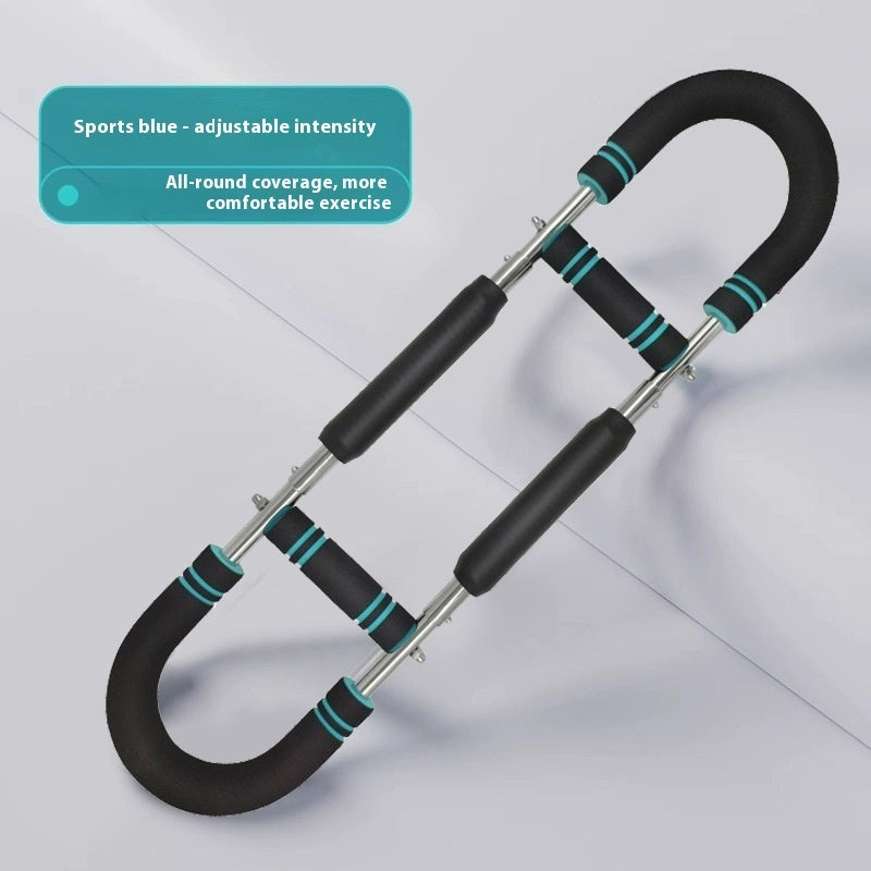 Multi-functional U-shaped Arm Strengthener Chest Trainer Adjustable Forearm Strength Exerciser Home Gym Equipment Bodybuilding by SHOPEEZONE