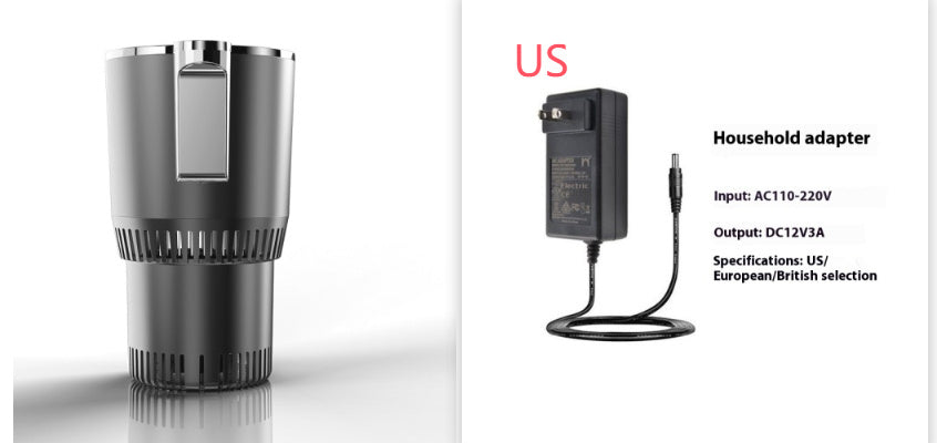 2 In 1 Car Cup Warmer Cooler Digital Temperature Display