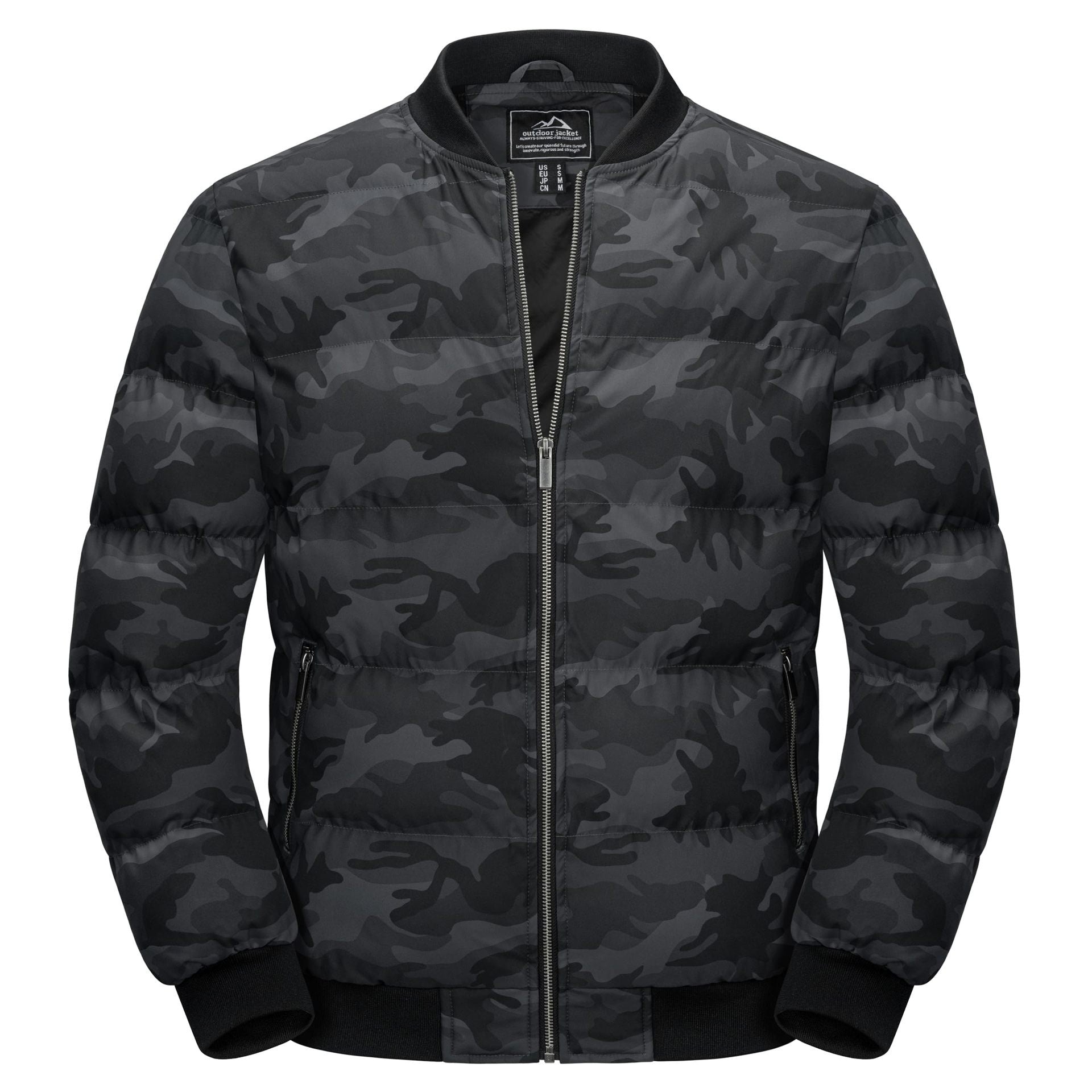 Men's Windproof Warm Leisure Winter Jacket Coat by SHOPEEZONE