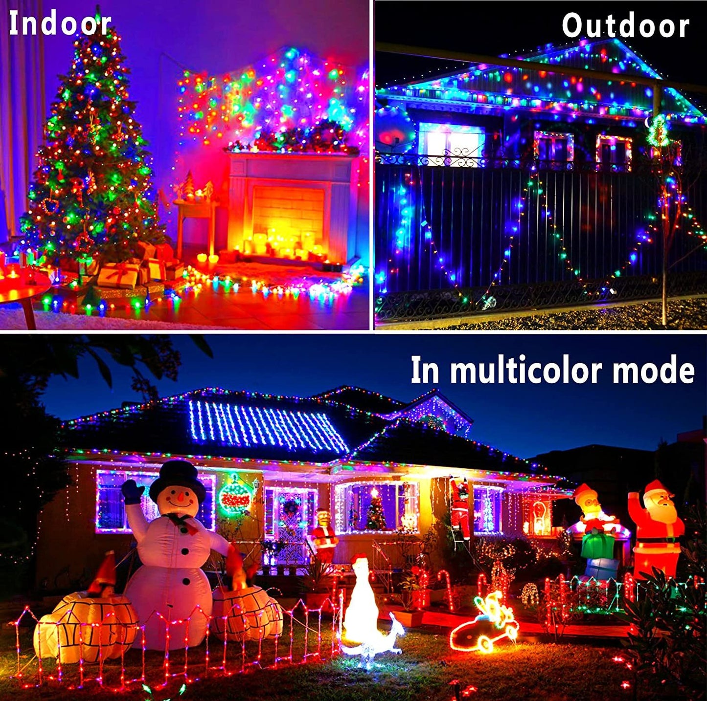 Waterproof decorative lights holiday Christmas tree lights hanging lights lanterns