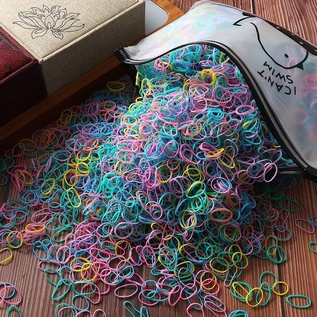 Children's Head Tied Like Rubber Band