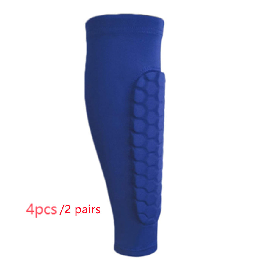 Honeycomb Shank Protection Foot Sock Non Slip For Men