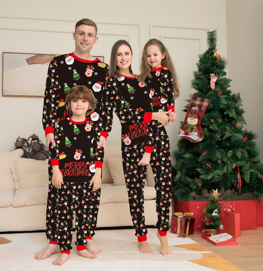 Family Christmas Matching Pajamas Set Christmas Pajamas For Family Christmas PJS Xmas Sleepwear by SHOPEEZONE