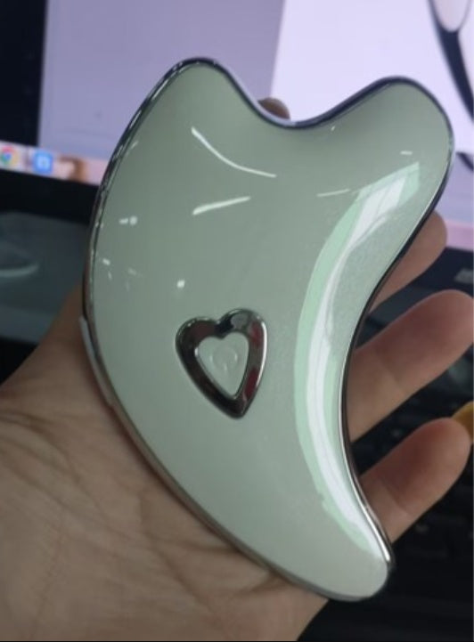 Electric Gua Sha Facial Massager With LED And Microcurrent