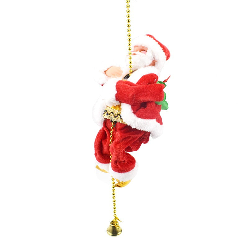 Christmas music old man doll