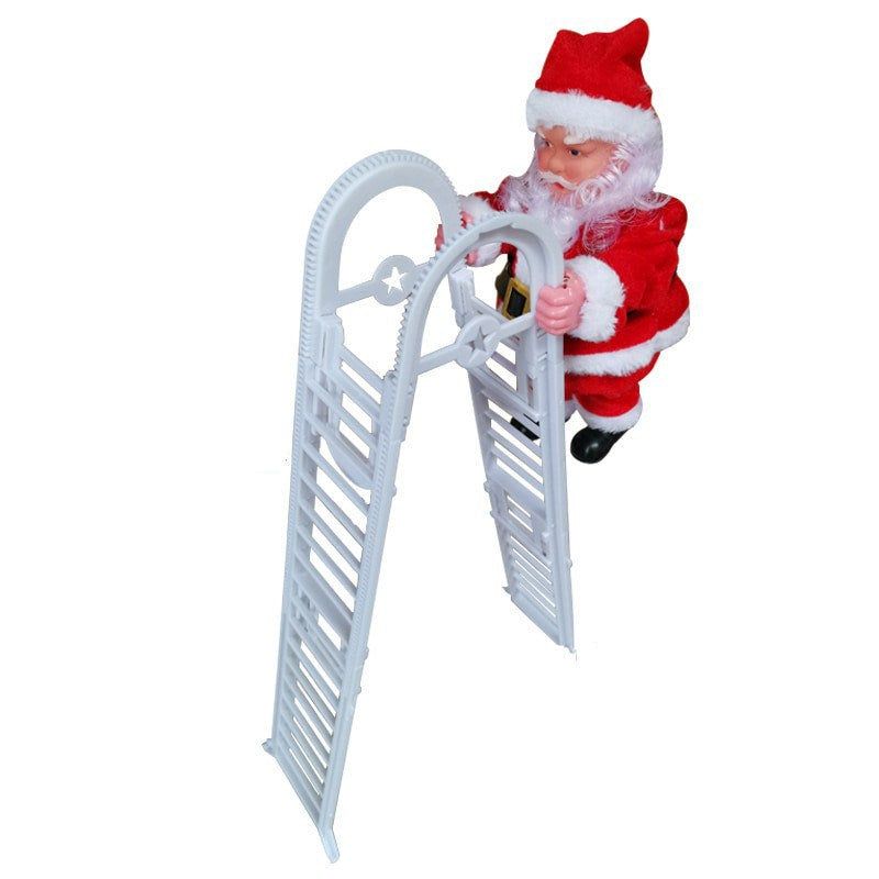 Christmas music old man doll