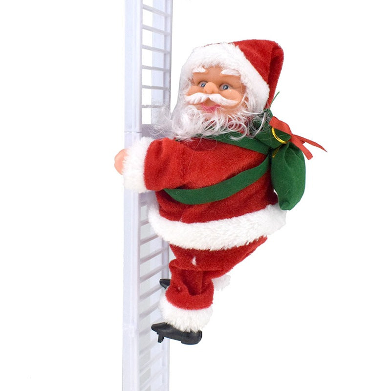 Christmas music old man doll