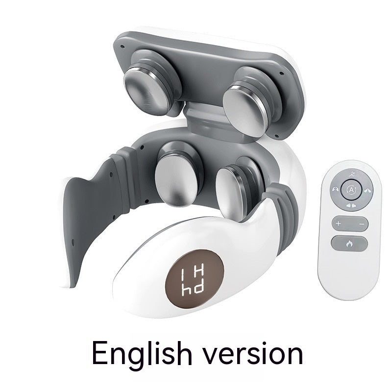 Electric Pulse Wireless Remote Control Shoulder And Neck Massager