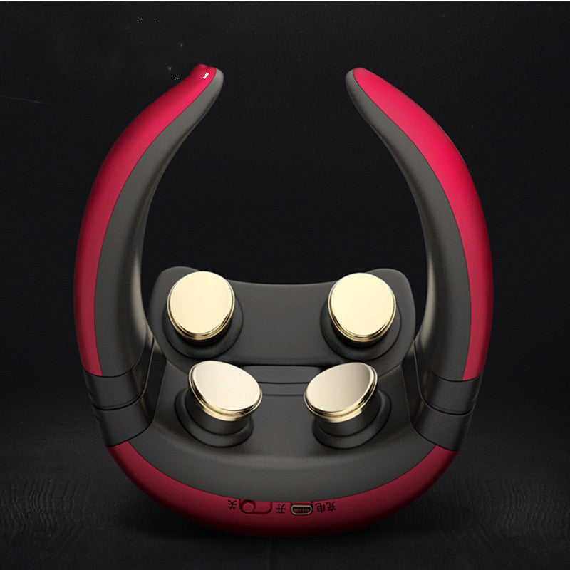Electric Pulse Wireless Remote Control Shoulder And Neck Massager