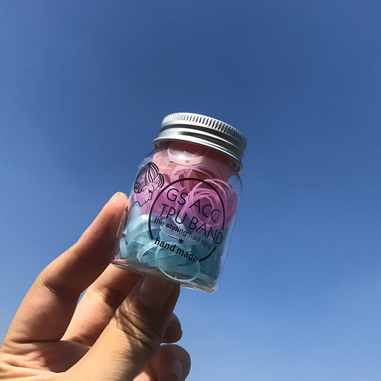 Macaron gradient rubber band