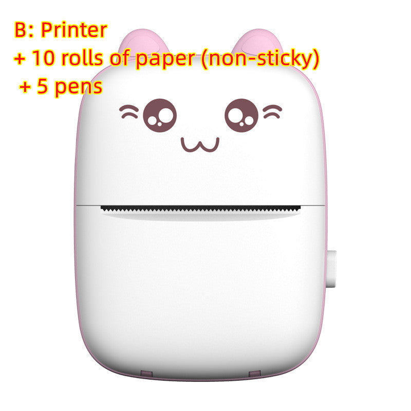 Portable Mini Printer Bluetooth WiFi Photo Printer For Phone