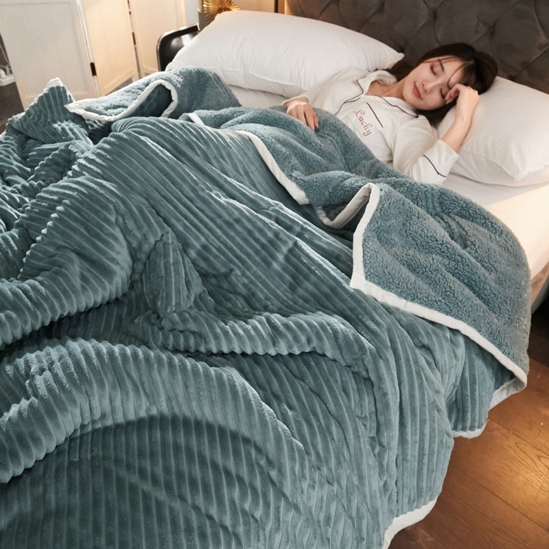 Magic Velvet Three Layer Thick Blanket