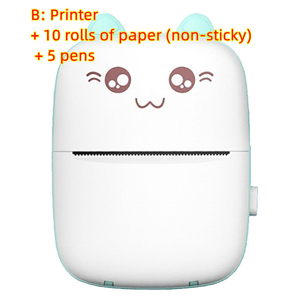 Portable Mini Printer Bluetooth WiFi Photo Printer For Phone