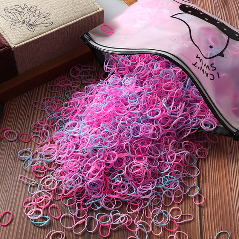 Children's Head Tied Like Rubber Band