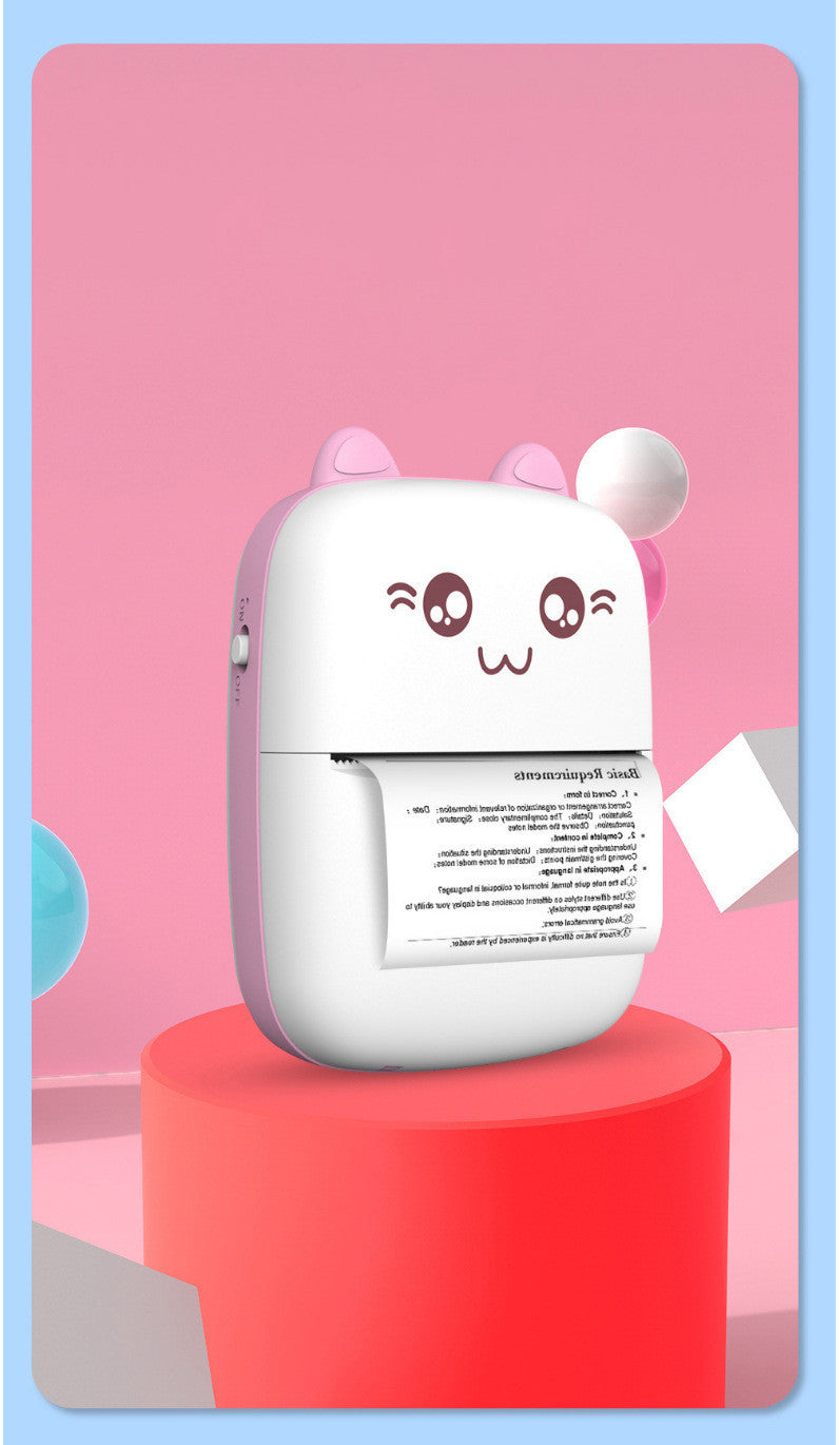 Portable Mini Printer Bluetooth WiFi Photo Printer For Phone