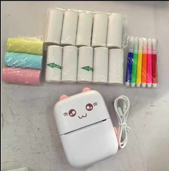 Portable Mini Printer Bluetooth WiFi Photo Printer For Phone