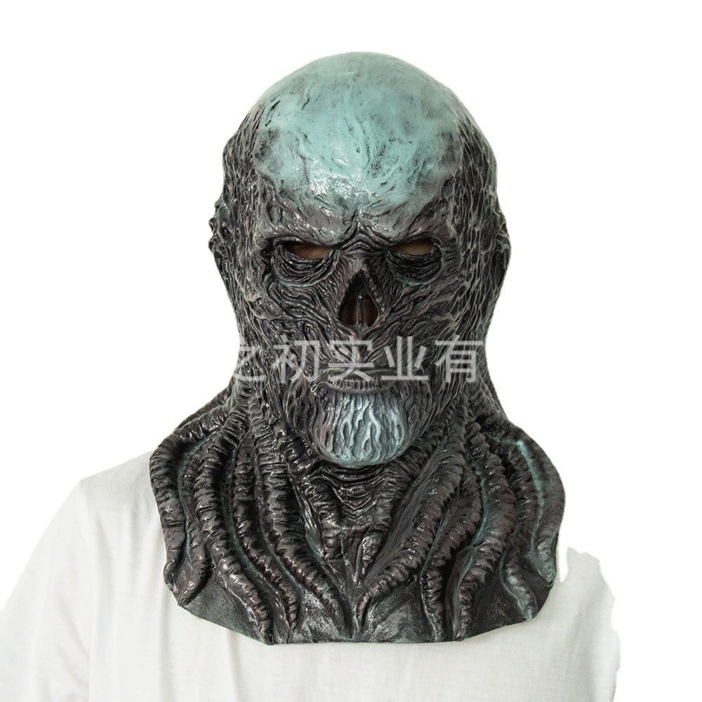Vecna Vecna Latex Headgear Stranger Things 4 Halloween Short Mask Cosplay Props Around