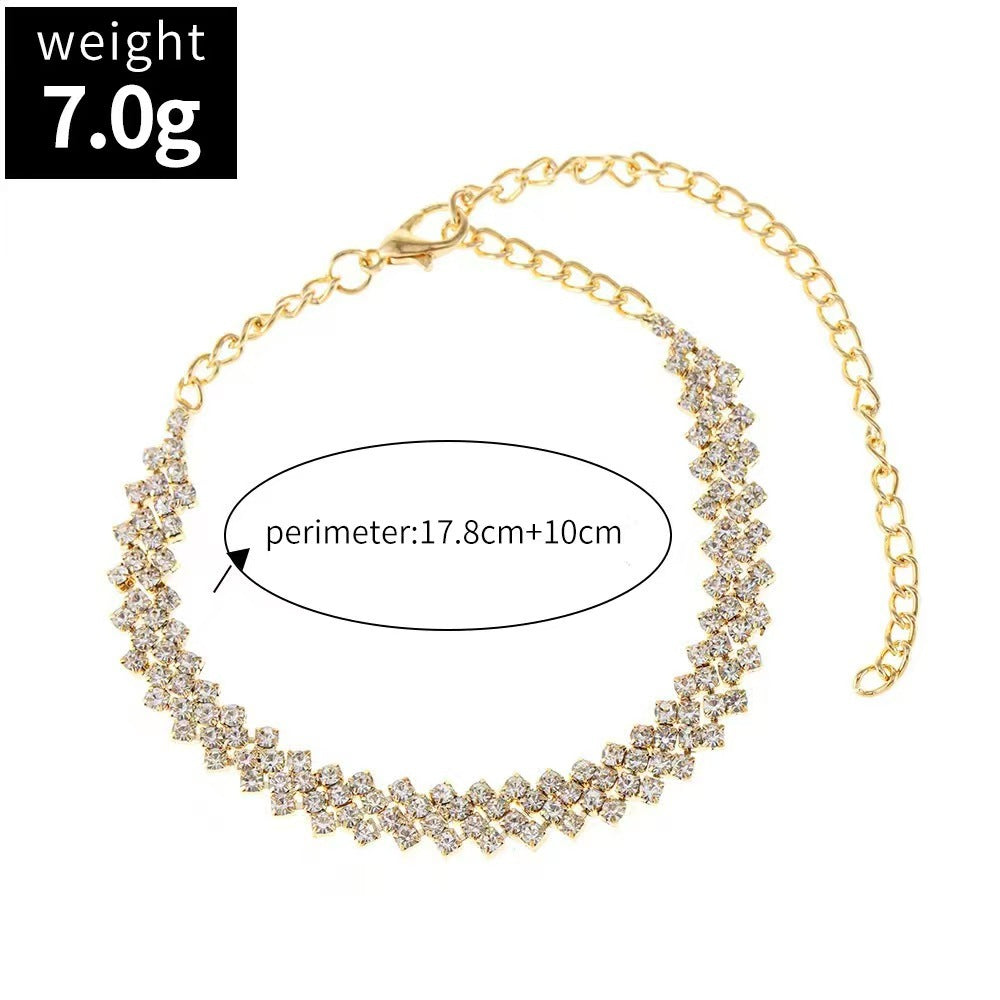 Popular Rhombus Bracelet Water Claw Chain