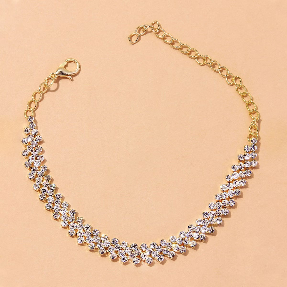 Popular Rhombus Bracelet Water Claw Chain