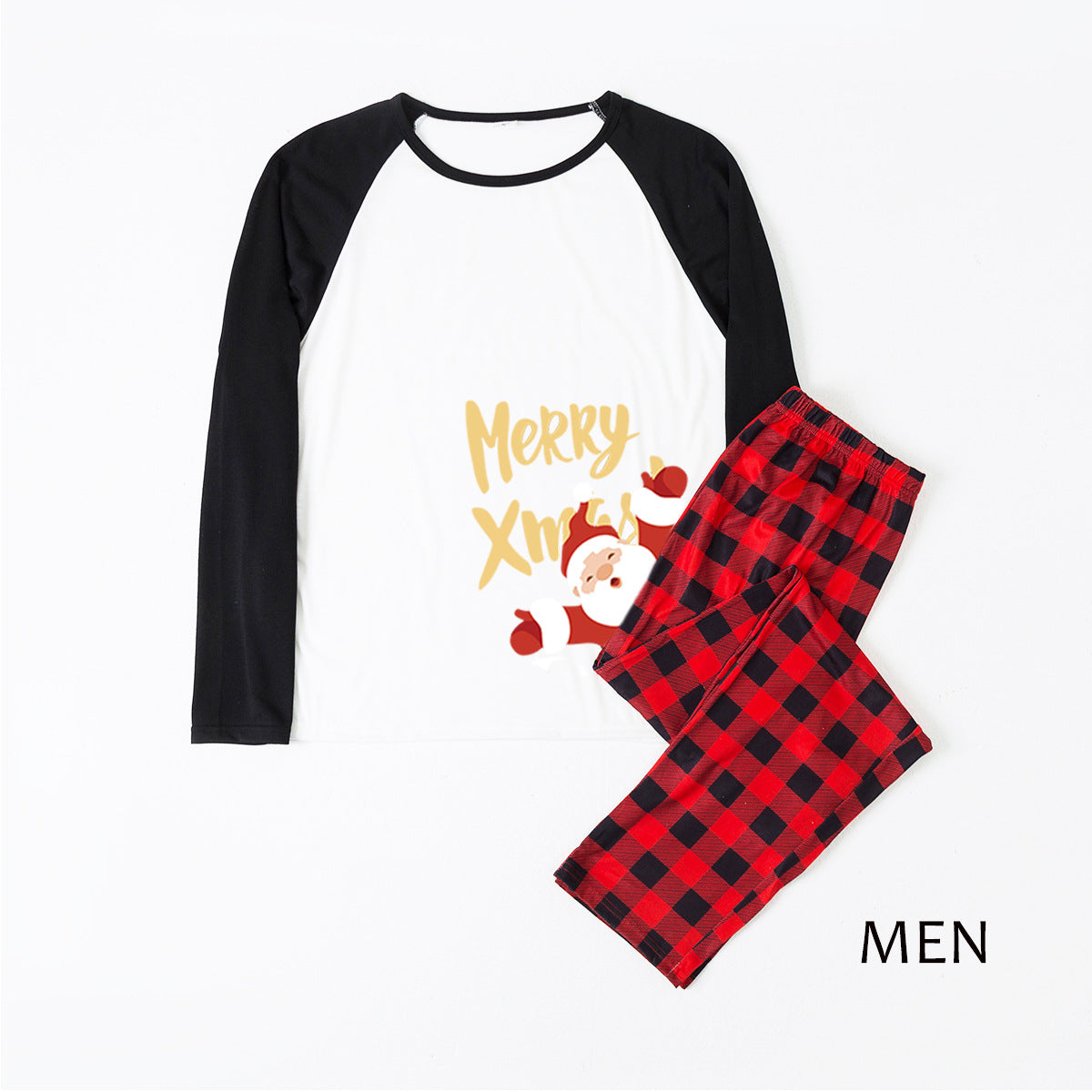 Tianming Costume Christmas Parin-Son Costume European And American Mother-Son Costume Christmas Home Costume Long Sleeve Pajamas Set Parin-Son Costume Mother-Son Costume Mother-Son Costume