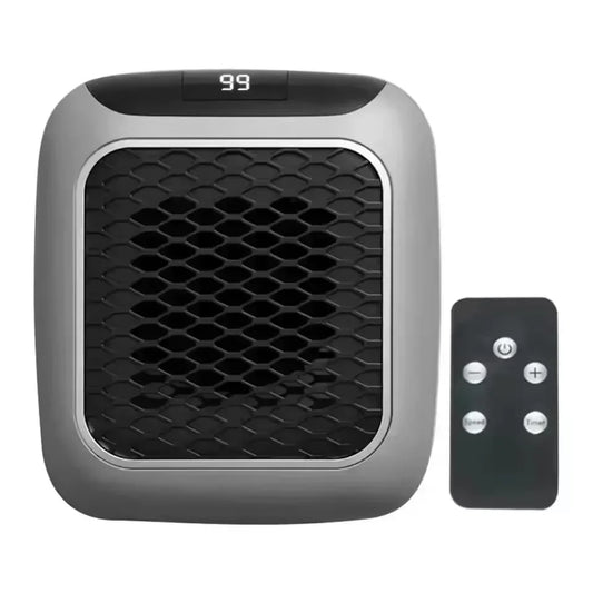 Wall Mounted Mini Bathroom Heater with Remote-0