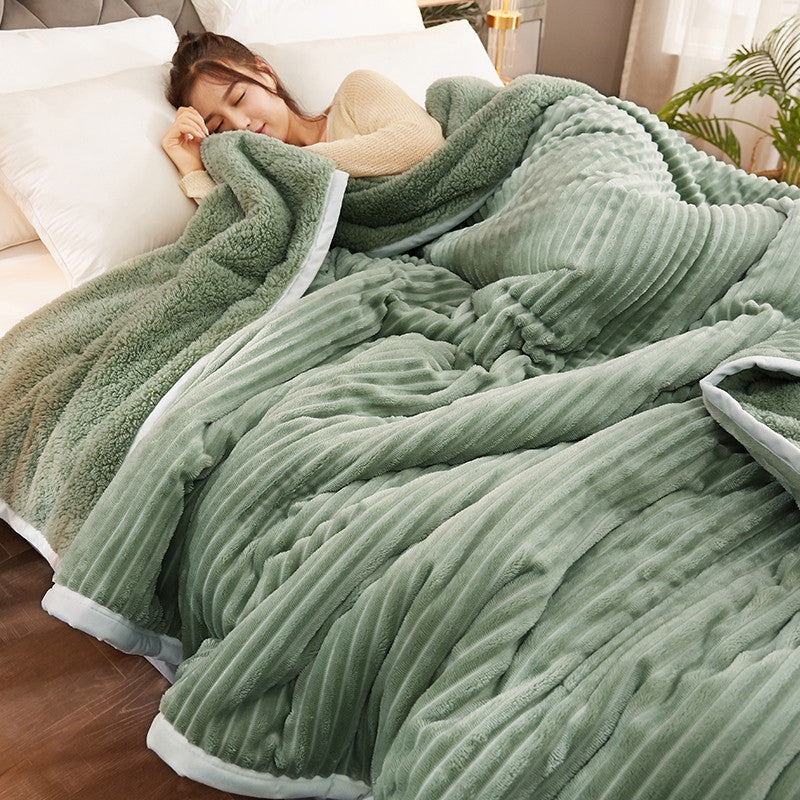 Magic Velvet Three Layer Thick Blanket