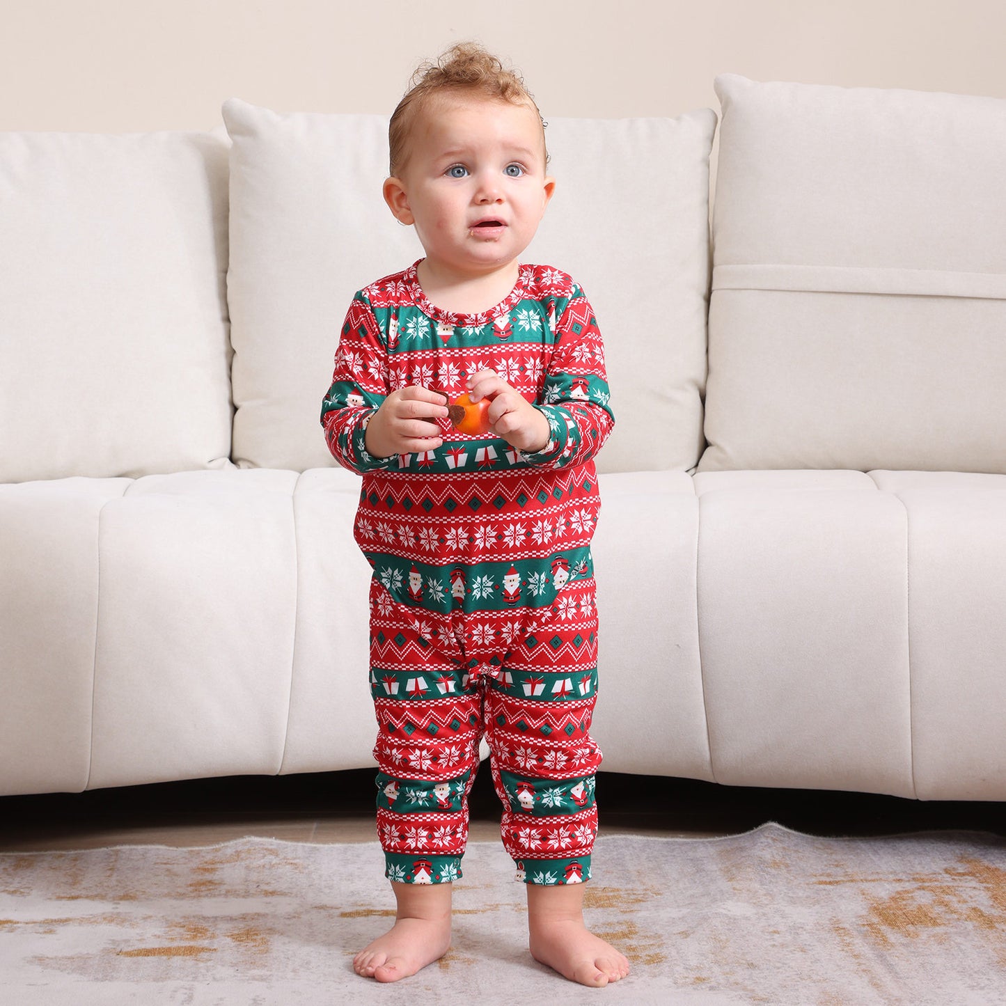 2024 Autumn And Winter Cross-border Europe And The United States Boys And Girls Women&#039;s Clothing Men&#039;s Long Sleeve Trousers New Cross-border Wansheng Family Suit